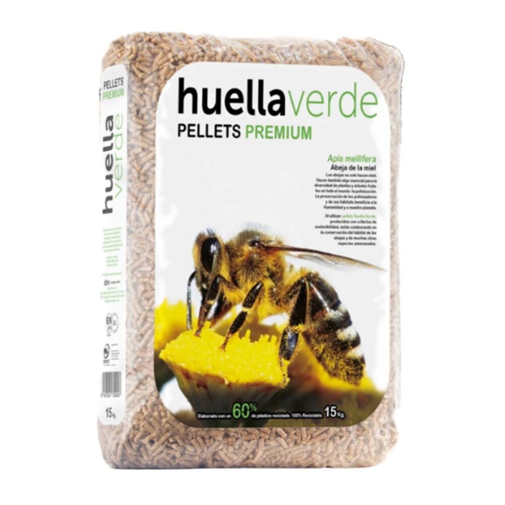 Palet Pellets de Madera Natural 77 Uds de 15 kg - Imagen 2