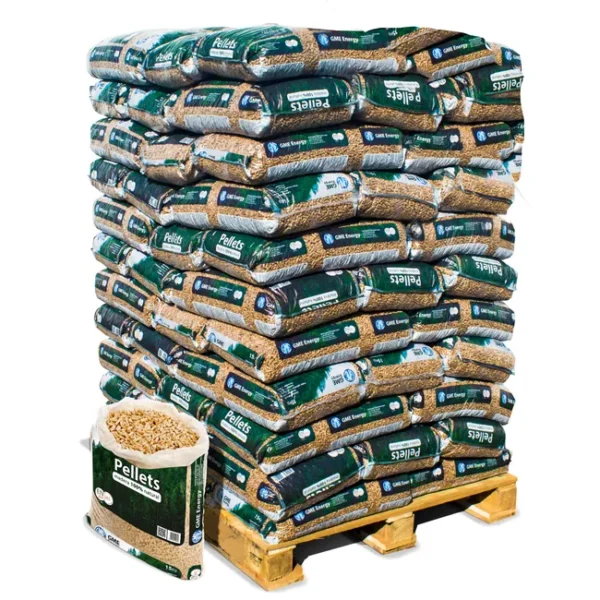 Palet de pellet de 77 sacos GME WoodPellet